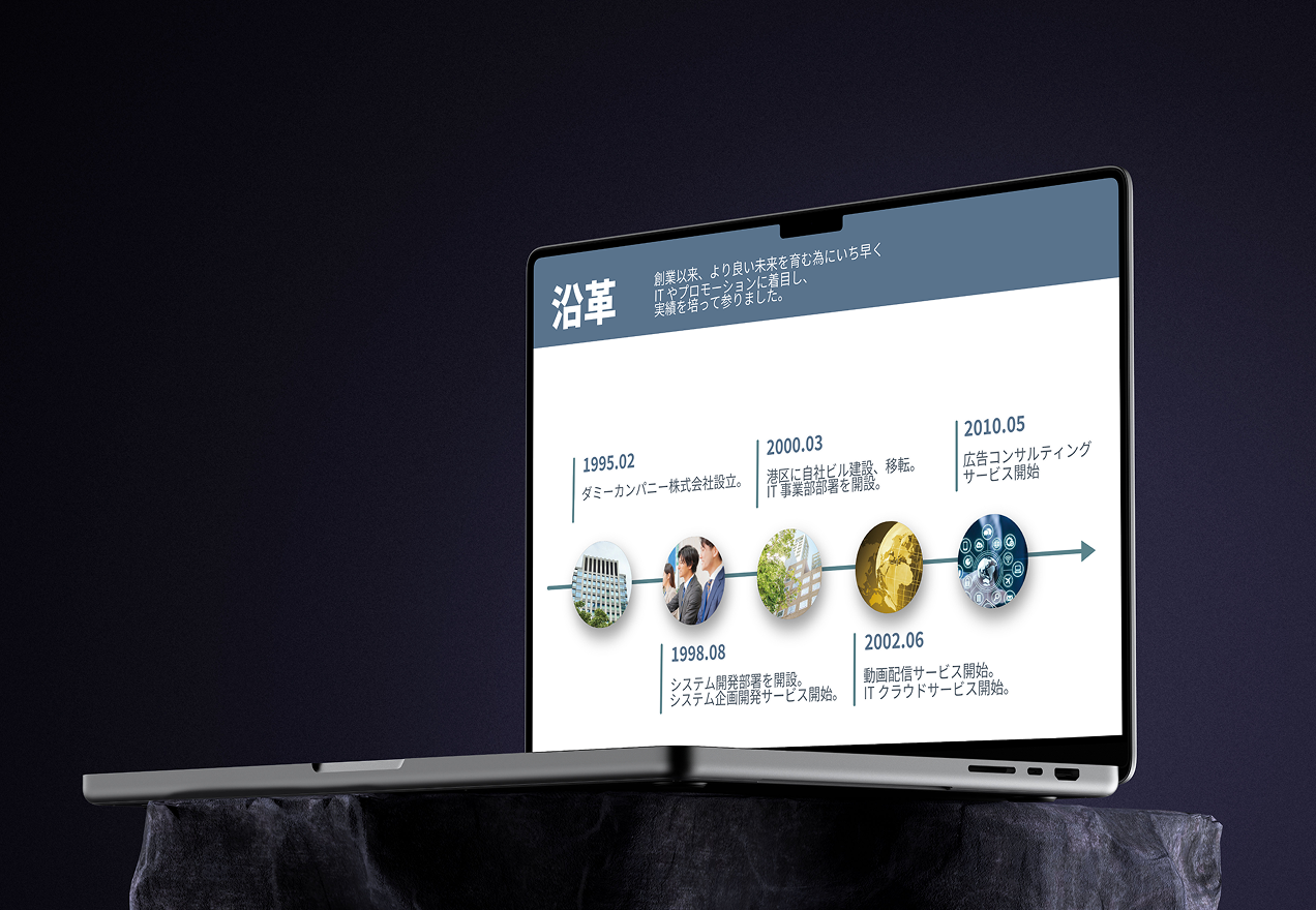 ダミーカンパニーのパワーポイント資料's showcase image 